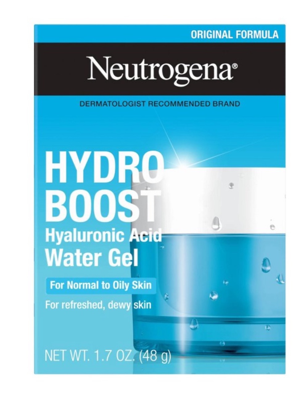 Neutrogena Hydro Boost Water Gel Face Moisturizer for Normal to Oily Skin